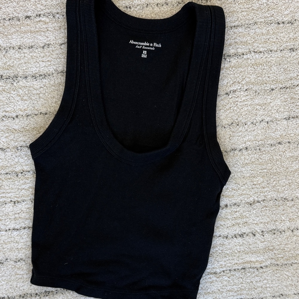 Abercrombie & Fitch Classic Black Tank Top